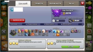 Conta Clash of Clans novel 72