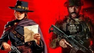 Conta com itens de Red Dead Online Xbox one e Cod mw3 - Outros