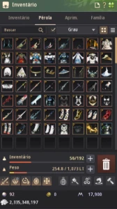 Conta Black Desert Cheia De Skin