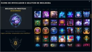 Conta League of Legends + Valorant, 337 skins lol
