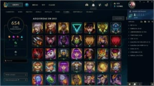 Conta Lol 900+ skins - League of Legends