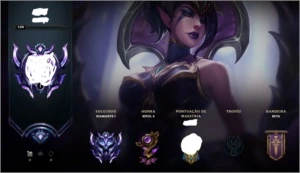 CONTA LOL DIAMANTE 1 169 SKINS - League of Legends