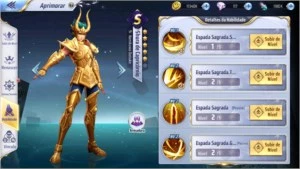 Milo Divino + Poseidon - Saint Seiya Awakening SSA