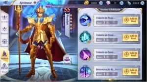 Milo Divino + Poseidon - Saint Seiya Awakening SSA