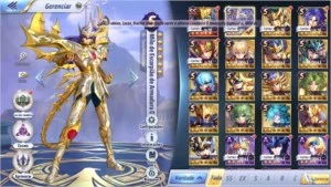 Milo Divino + Poseidon - Saint Seiya Awakening SSA