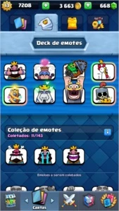 CONTA CLASH ROYALE NÍVEL 13 COM 16 CARTAS FULL E 5 ANOS