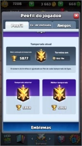 CONTA CLASH ROYALE NÍVEL 13 COM 16 CARTAS FULL E 5 ANOS