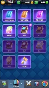 CONTA CLASH ROYALE NÍVEL 13 COM 16 CARTAS FULL E 5 ANOS