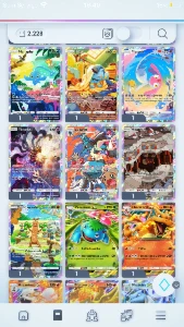 Conta Pokémon Tcgp Com Carta Gold E 2 Interativas - Pokemon GO