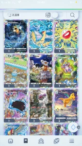 Conta Pokémon Tcgp Com Carta Gold E 2 Interativas - Pokemon GO