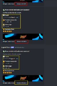 Bot Falso Feedback Para Loja Discord - Serviços Digitais