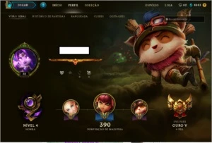 CONTA GOLD V 177 SKINS TODOS OS CAMPEÕES - League of Legends LOL