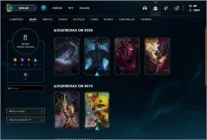 Conta bronze 1 com 1 vitoria ranked - League of Legends LOL