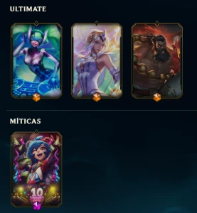 Conta League of Legends Level 425 - 328 skins - League of Legends: Wild Rift LOL WR