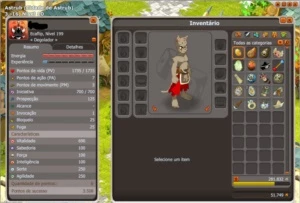 Conta Dofus - Ecaflip 199, Full Scrolls - Spiritia