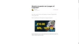 Conta lol - 461 Skins - League of Legends