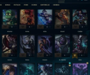 Conta Diamante 2 Ex Gm -Email Confirmado - League of Legends LOL