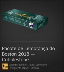 Caixa CS GO Boston 2018 — Cobblestone ! - Counter Strike