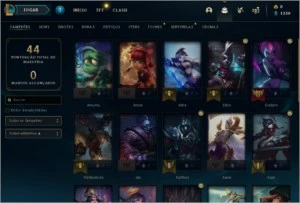 CONTA LEAGUE OF LEGENDS DIAMANTE 2 LOL