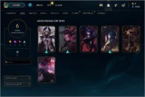 CONTA LEAGUE OF LEGENDS DIAMANTE 2 LOL