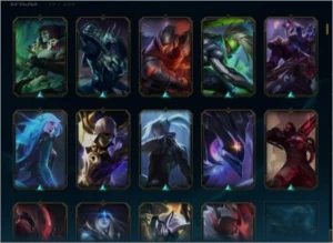 Conta Ouro 3 Com mais de 100 skins e todos os campeões - League of Legends LOL