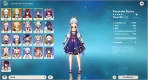Ayaka+cortadora da neblina, jean e qiqi - Genshin Impact
