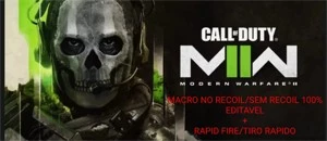 Macro de recoil/no recoil e rapid fire para qualquer FPS - Call of Duty COD