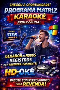 (Matriz) Karaokê Profissional Para Windows - Outros
