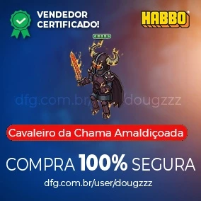 Super Raro: Cavaleiro da Chama Amaldiçoada - Habbo