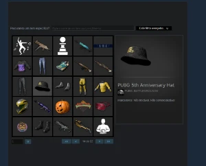 Conta Pubg Plus Ativo Lv500, Varias Skins Raras, Pgc, Pgi...