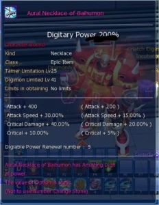 Conta Digimon Masters Online - Outros