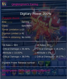 Conta Digimon Masters Online - Outros