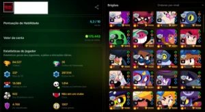 Conta Brawl Stars 84.500 Troféus