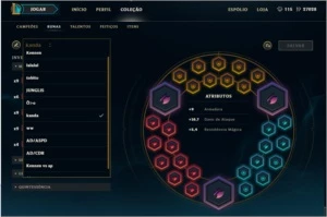 CONTA DIAMANTE IV, 43 SKINS, 100+ CAMPEÕES, 12 PÁGINAS RUNAS - League of Legends LOL