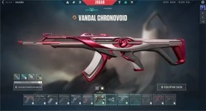 CONTA VALORANT PLATINA COM SKINS CARAS!!