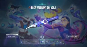 CONTA VALORANT PLATINA COM SKINS CARAS!!