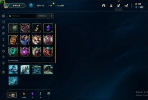 Conta lol gold 4 98skins - League of Legends