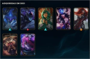 Conta Lol smurf 64% de Win rate - League of Legends