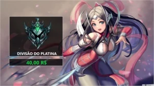 Elo job irelinha [Divisão do Platina] - League of Legends LOL