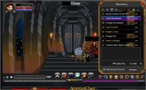 Conta Adventure quest worlds lvl 95 Chrono corruptor, vot AQW