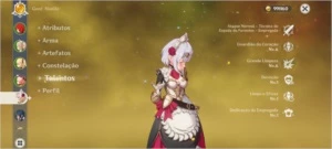 Diluc 1 constelação + 10000+ gemas! AR446 - Genshin Impact
