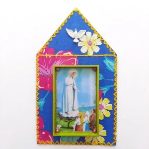 Capelinha "N. S. de Fátima" - Artesanato e Personalizados