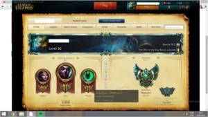 Vendo 2 contas: platina 1 e platina 3 por ÓTIMO preço ! - League of Legends LOL