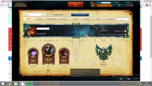 Vendo 2 contas: platina 1 e platina 3 por ÓTIMO preço ! - League of Legends LOL