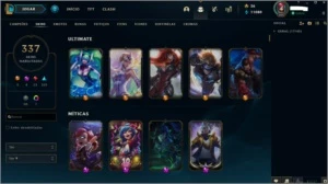 conta de league of legends LOL