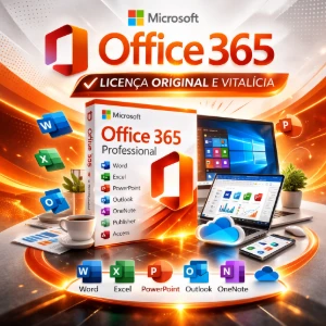 Office 365 Vítalicio Acesso Imediato - Softwares e Licenças