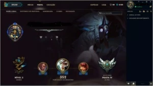 Conta de lol Prata IV - League of Legends
