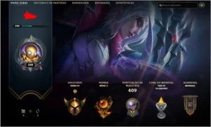 Conta lol 243 skins, 4 míticas limitadas, mmr alto - League of Legends