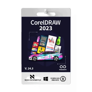 Coreldraw 2023 - Vitalicio ( Windows Mac M1 M2 M3 ) - Softwares e Licenças