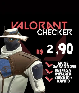 🔫Checker VALORANT- VITALÍCIO🔫.